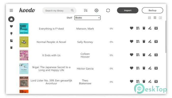 Скачать Koodo Reader 1.6.6 полная версия активирована бесплатно