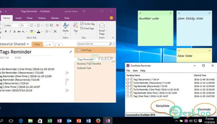 Download OneNoteGem OneNote Reminder 14.1.0.71 Free Full Activated