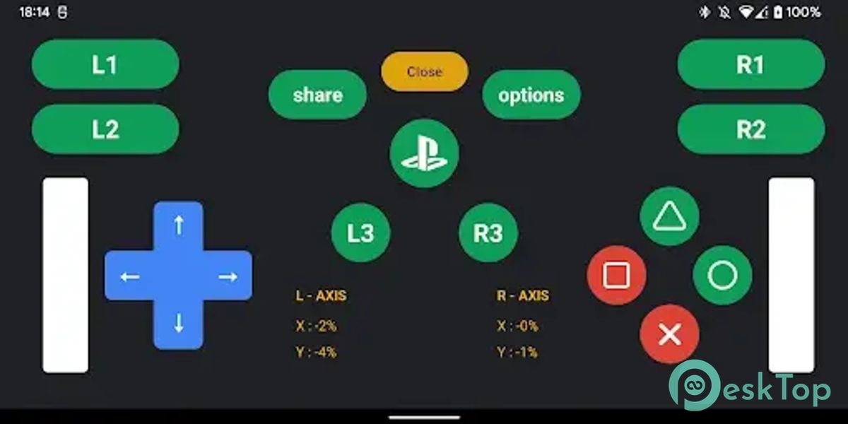 PS5 GamePad Tester 1.09 APK MOD تحميل مجاني كامل
