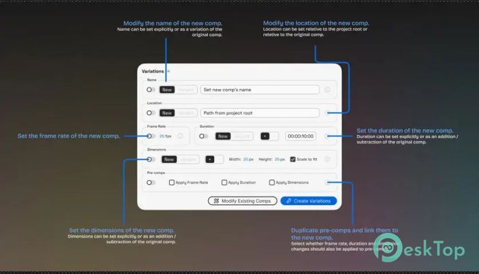 Download Aescripts - Variations 1.0.0 Free Full Activated