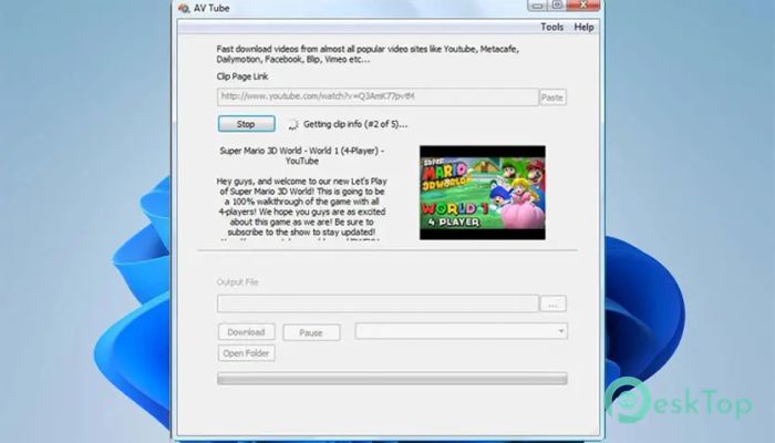 AVSOFT AV Tube 1.0 Tam Sürüm Aktif Edilmiş Ücretsiz İndir