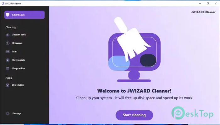 Download JWIZARD Cleaner 1.5.0.25 Free Full Activated