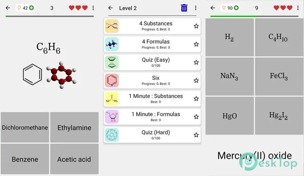 Chemical Substances – Chem-Quiz