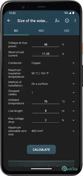 Photovoltaic Calculations 3.0.3 APK MOD Unlocked (Full) Free Download