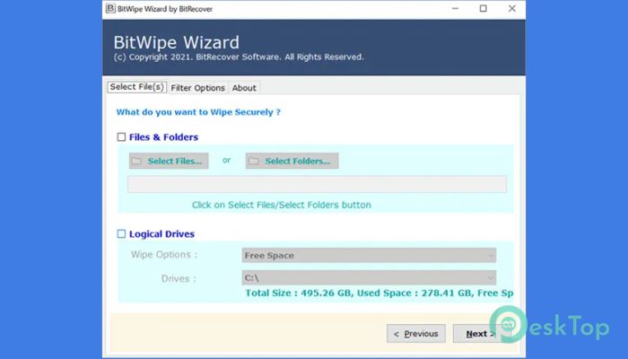  تحميل برنامج BitRecover BitWipe Wizard 6.2 برابط مباشر