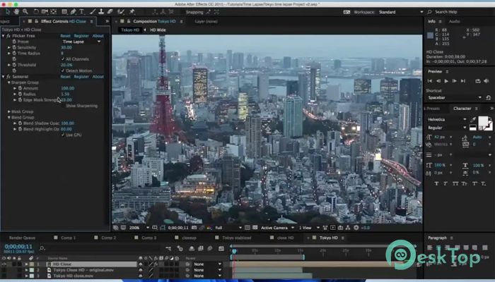Samurai Sharpen Video for Media Composer