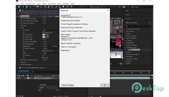  تحميل برنامج Digital Anarchy Beauty Box Video for Adobe 4.3 برابط مباشر