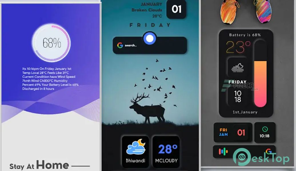 KinG KWGT 1.3.3 APK MOD Descarga gratuita completa