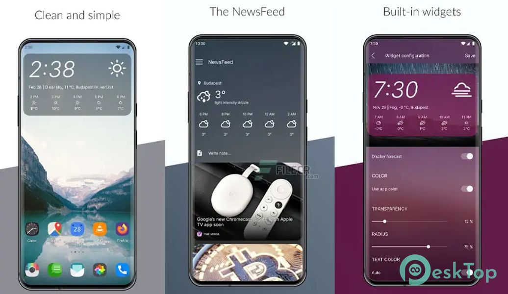 NewsFeed Launcher 27.0.0 APK MOD Полная бесплатная загрузка