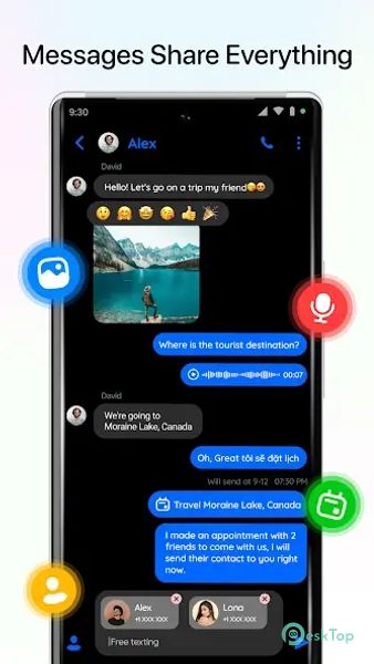 Messenger: Text Messages, SMS 38 APK MOD Unlocked (Full) Free Download