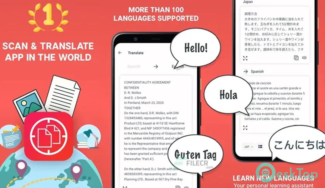 Scan & Translate+ Text Grabber 4.9.33 APK MOD Полная бесплатная загрузка