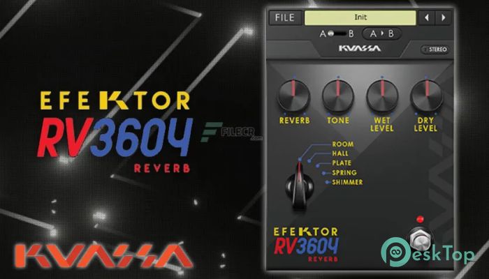 Kuassa Efektor RV3604 v1.1.0 完全アクティベート版を無料でダウンロード