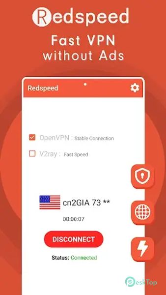 Redspeed VPN Easy Low Ping VPN