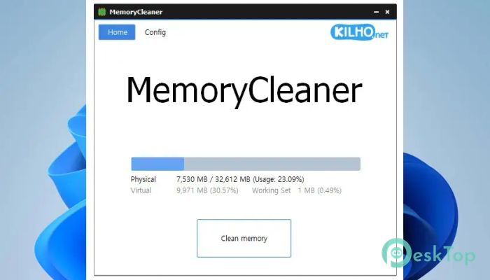 MemoryCleaner 1.7.4 完全アクティベート版を無料でダウンロード