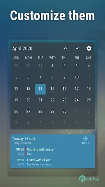 Event Flow Calendar Widget 1.9.6 APK MOD Tam Ücretsiz İndir