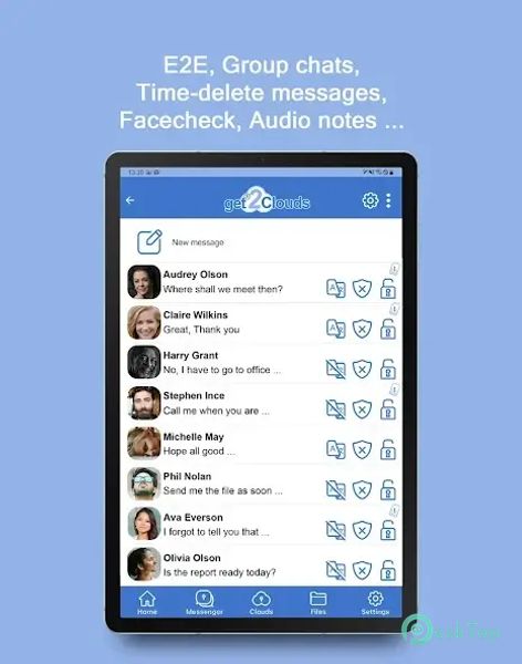 get2Clouds - Privacy Messenger 1.2.182 APK MOD تحميل مجاني كامل