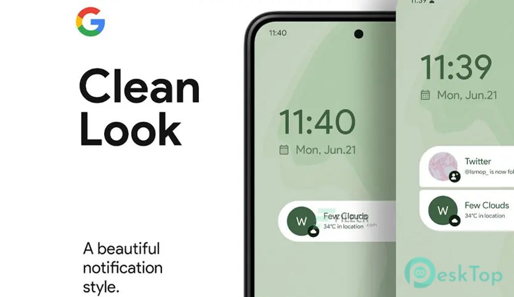 Android 12 U for kwgt v1.1 APK MOD Tam Ücretsiz İndir