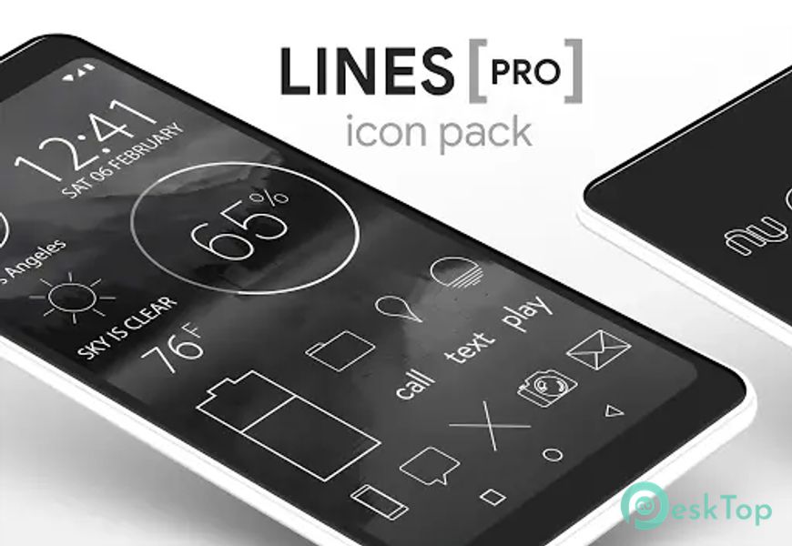 Lines Pro - Icon Pack 3.5.6 APK MOD تحميل مجاني كامل