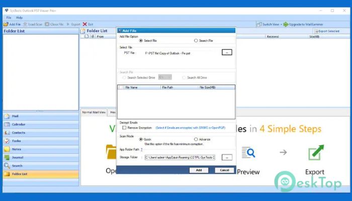 Download SysTools Outlook PST Viewer Pro Plu 8.0 Free Full Activated