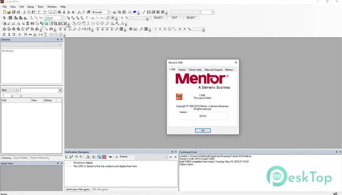 Mentor Tanner Tools 2019.2 build 13862 完全アクティベート版を無料でダウンロード