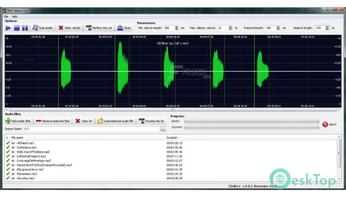  تحميل برنامج 3delite MP3 Silence Cut  1.0.25.42 برابط مباشر