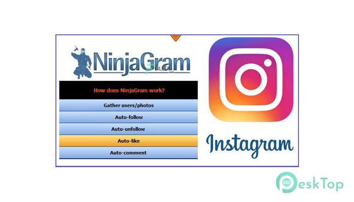 NinjaGram (Instagram Bot) 7.7.6.7 完全アクティベート版を無料でダウンロード
