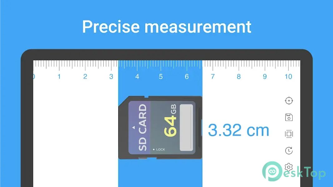 Digital Ruler : Inches & cm 2.8 APK MOD 完整免费下载