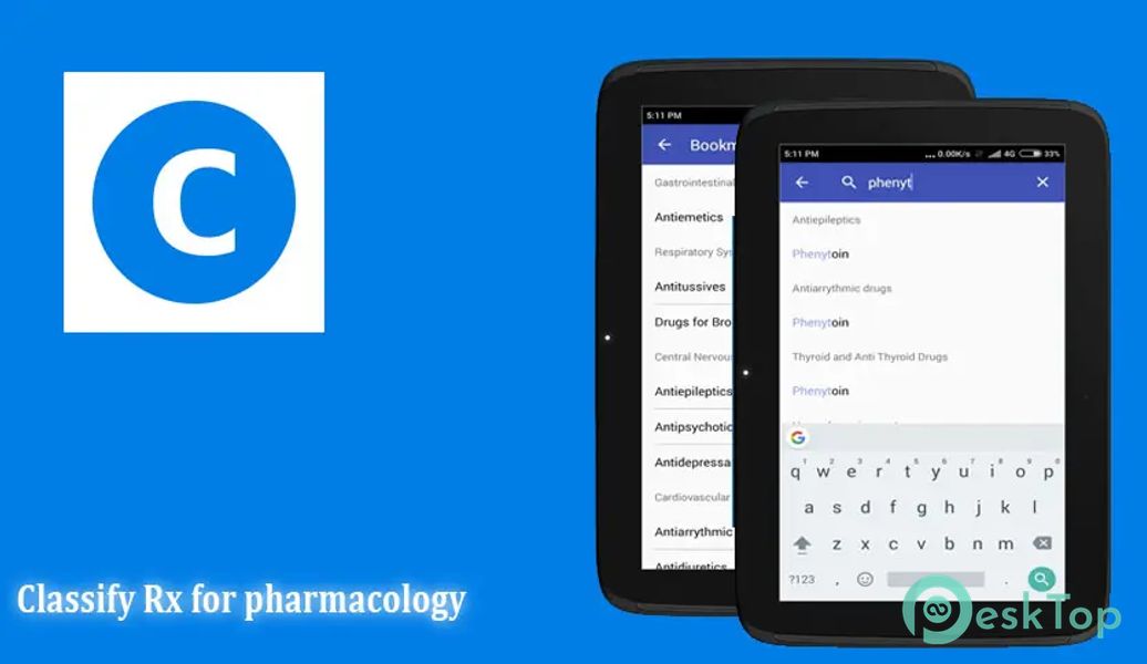 Télécharger Classify Rx for pharmacology 4.19.1 APK MOD Gratuitement et Complet