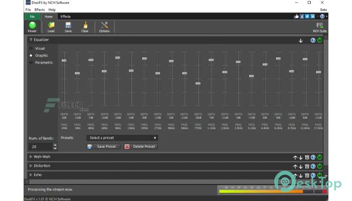 NCH DeskFX Audio Enhancer Plus 5.09 download the new version for windows