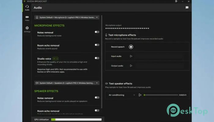 Скачать NVIDIA Broadcast 2.0.2.31240911 полная версия активирована бесплатно
