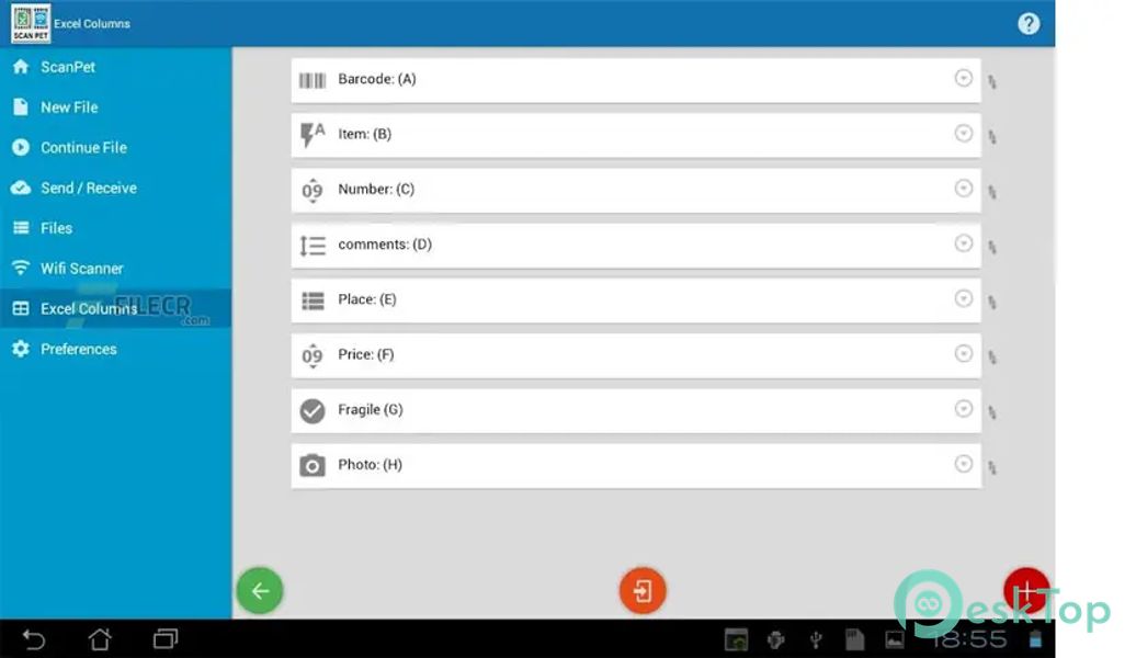 Inventory & Barcode scanner & WIFI scanner