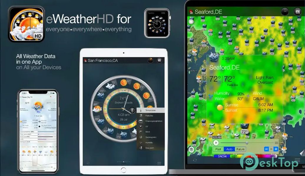 eWeather HDF 8.9.7 APK MOD Полная бесплатная загрузка