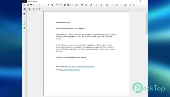 下载 XiaoyaLab Real PDF Creator 1.0.0 免费完整激活版