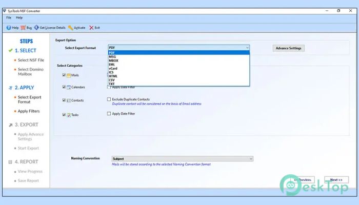 Скачать SysTools NSF Converter 6.3 полная версия активирована бесплатно