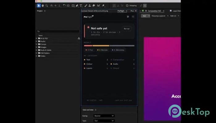 Aescripts PreFlight 1.1 Tam Sürüm Aktif Edilmiş Ücretsiz İndir