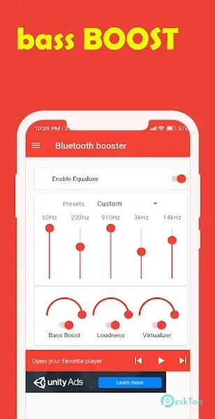Bass Booster Bluetooth 2024.10.8 APK MOD تحميل مجاني كامل