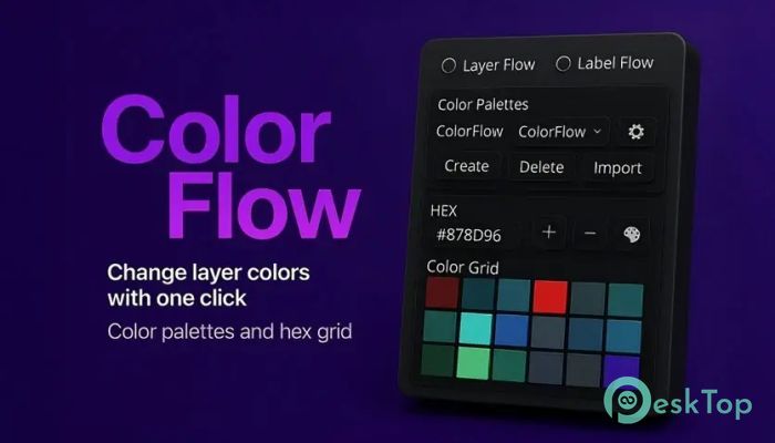 Aescripts - ColorFlow  1.4.2 完全アクティベート版を無料でダウンロード