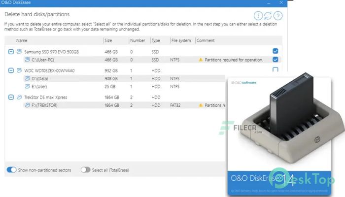 تحميل برنامج O&O DiskErase Professional 14.7.610 برابط مباشر