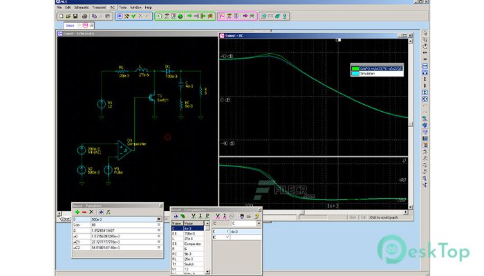 Télécharger Sidelinesoft NL5 Circuit Simulator 2.7 Build 2 Gratuitement Activé Complètement