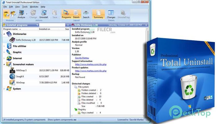 Download Total Uninstall Professional 7.6.0.669 Free Full Activated