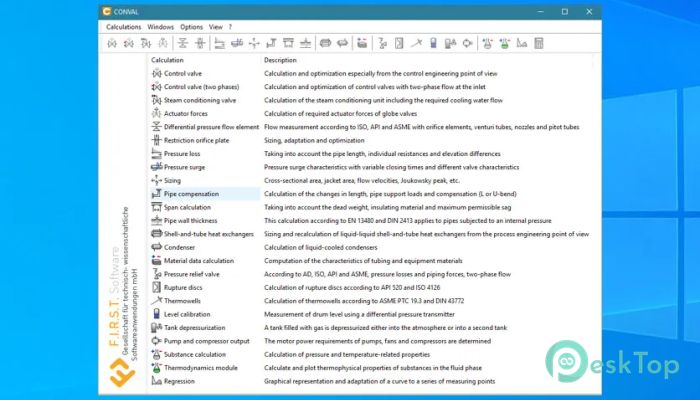 F.I.R.S.T. Conval 11.3.0 Tam Sürüm Aktif Edilmiş Ücretsiz İndir