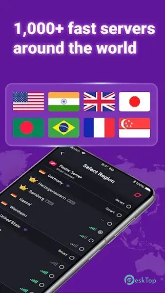 VPN Inf - Security Fast VPN 7.9.750 APK MOD Полная бесплатная загрузка
