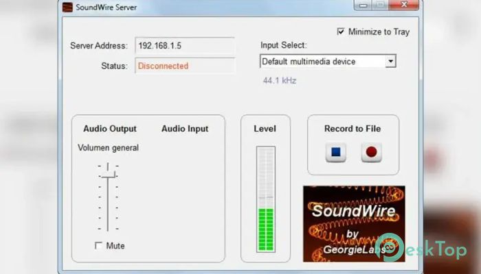 Скачать GeorgieLabs SoundWire 1.0.0 полная версия активирована бесплатно