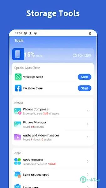 Supra Cleaner 1.0.8 APK MOD मुफ्त पूर्ण डाउनलोड
