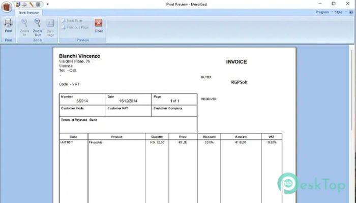 RGPSoft MerciGest 1.0 Tam Sürüm Aktif Edilmiş Ücretsiz İndir