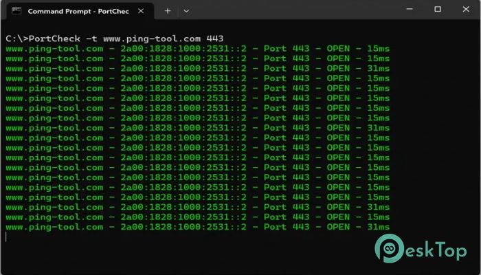 تحميل برنامج PortCheck 3.0.16 برابط مباشر