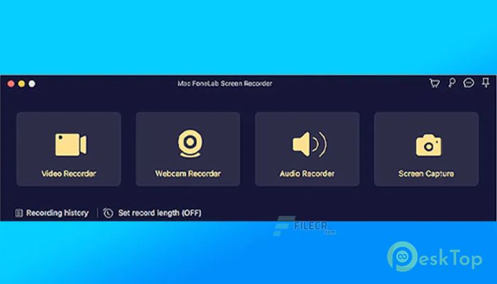 FoneLab Screen Recorder 2.1.22 Mac İçin Ücretsiz İndir