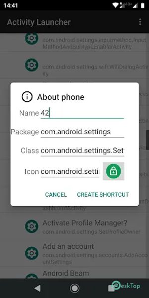 Activity Launcher 2.0.0 APK MOD Tam Ücretsiz İndir