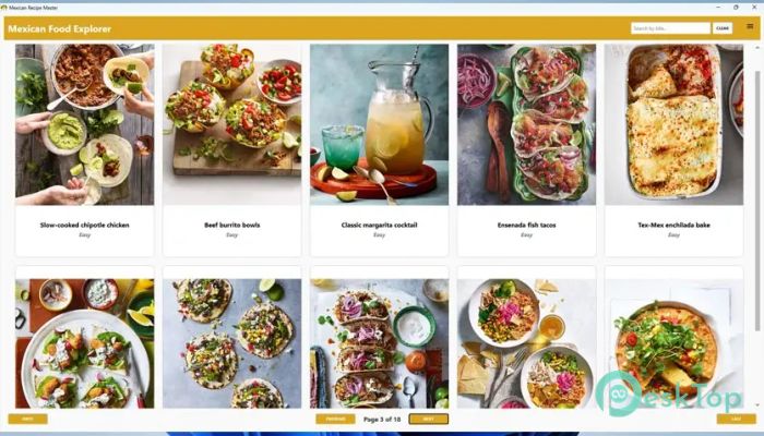 تحميل برنامج Mexican Recipe Master 2.0.0 برابط مباشر