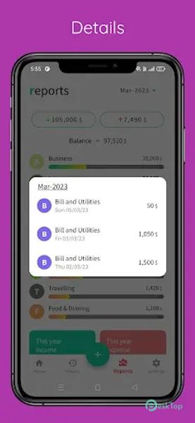 Expenso - Money Manager 2.0.0 APK MOD Unlocked (Full) Free Download